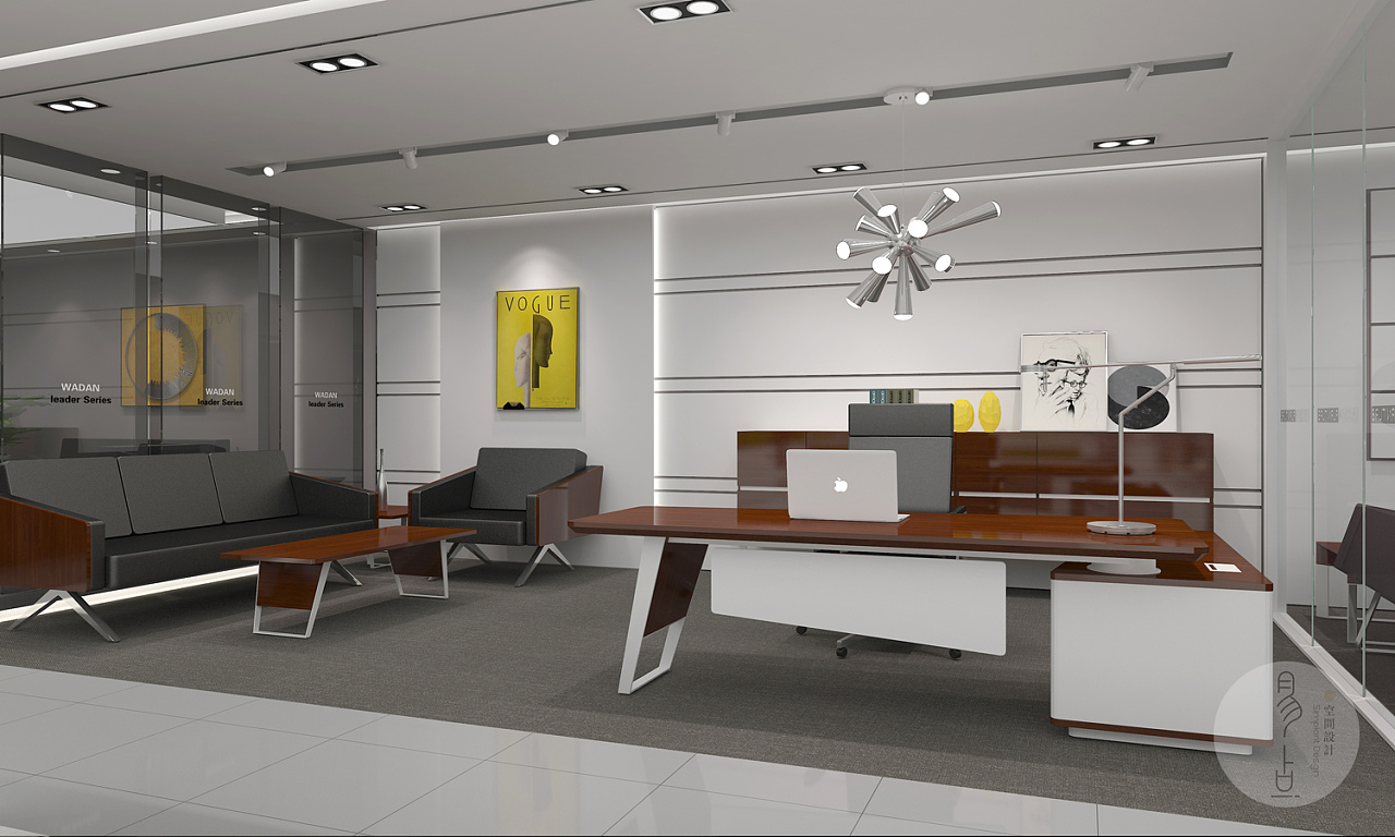 易点设计 办公家具形象店的空间展示艺术